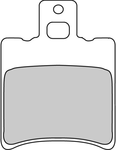 Plaquette moto Ferodo FDB889ST Métallique