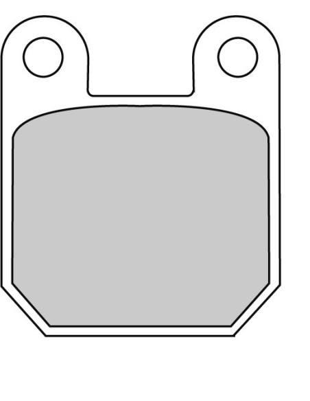 Plaquette moto Ferodo FRP405P Organic