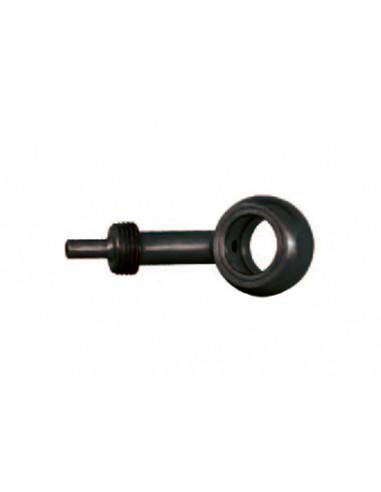 RACCORD OEIL 45° NOIR (METAL) DIAM 10MM