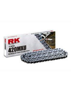 CHAINE RK 420MXU 134 MAILLONS avec Attache Rapide.