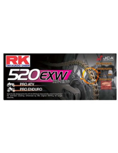 CHAINE RK 520EXW 050 MAILLONS avec Attache à River.