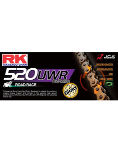 CHAINE RK GB520UWR 040 MAILLONS avec Attache à River.