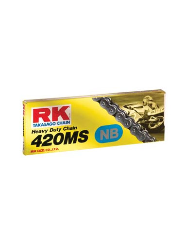 CHAINE RK NB420MS 100 MAILLONS avec Attache Rapide.