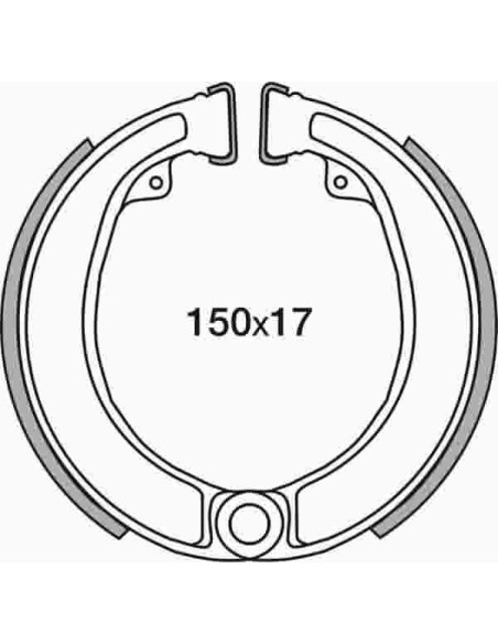 Jeu de Mâchoires de Frein Ferodo FSB840