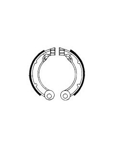 Jeu de Mâchoires de Frein Ferodo FSB873