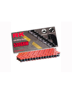 CHAINE RK NR530GXW 136 MAILLONS avec Attache à River.
