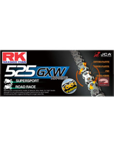 CHAINE RK NY525GXW 122 MAILLONS avec Attache à River.