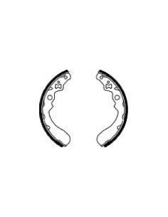 Jeu de Mâchoires de Frein Ferodo FSB934