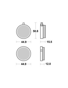 Plaquettes de freins AP RACING 2