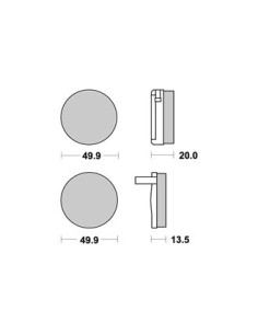 Plaquettes de freins AP RACING 2