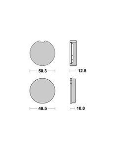 Plaquettes de freins AP RACING 2