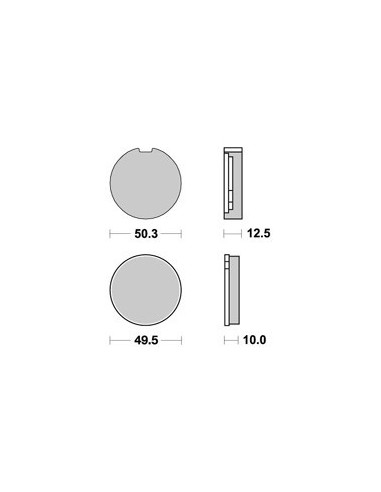 Plaquettes de freins AP RACING