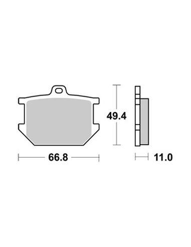Plaquettes de freins AP RACING
