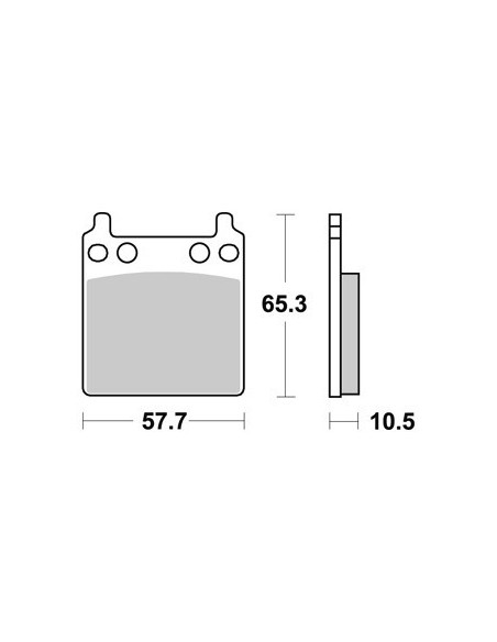 Plaquettes de freins AP RACING