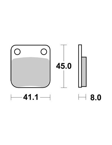 Plaquettes de freins AP RACING
