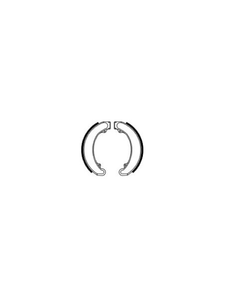 Jeu de Mâchoires de Frein Ferodo FSB943