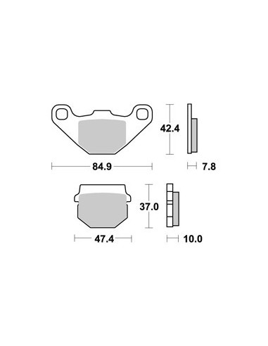 Plaquettes de freins AP RACING
