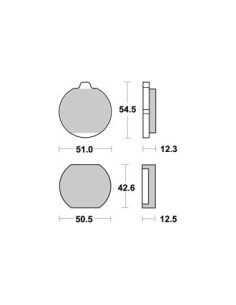 Plaquettes de freins AP RACING 2