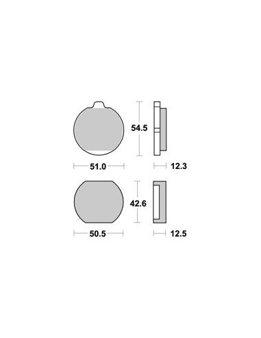 Plaquettes de freins AP RACING