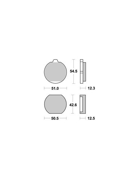 Plaquettes de freins AP RACING