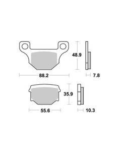 Plaquettes de freins AP RACING 2