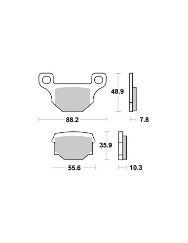 Plaquettes de freins AP RACING