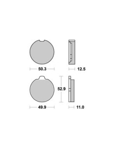 Plaquettes de freins AP RACING 2