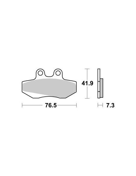 Plaquettes de freins AP RACING