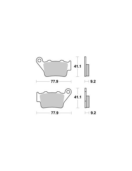 Plaquettes de freins AP RACING