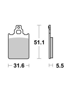 Plaquettes de freins AP RACING 2