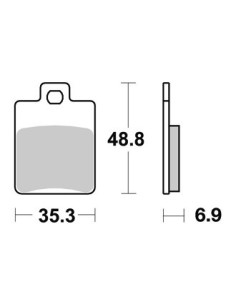 Plaquettes de freins AP RACING 2