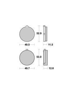 Plaquettes de freins AP RACING 2