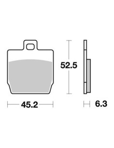 Plaquettes de freins AP RACING 2