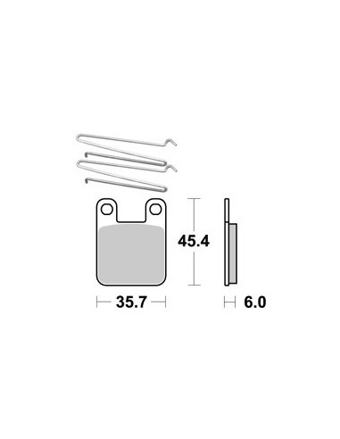 Plaquettes de freins AP RACING