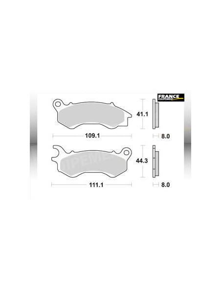 Plaquettes de freins AP RACING