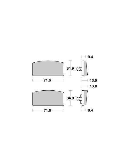 Plaquettes de freins AP RACING