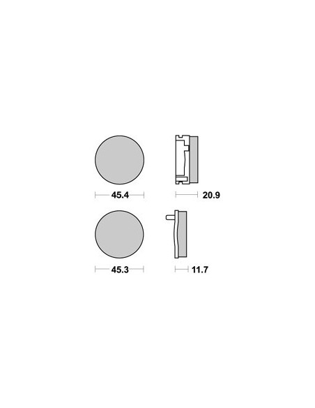 Plaquettes de freins AP RACING