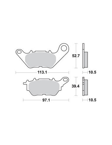 Plaquettes de freins AP RACING