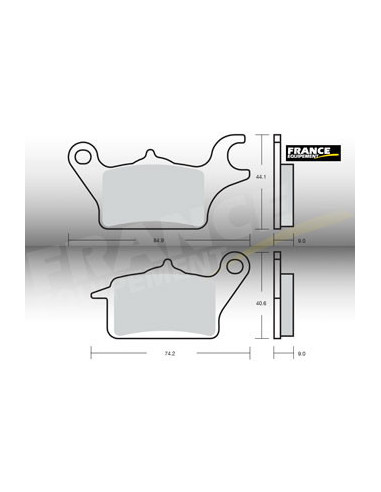 Plaquettes de freins AP RACING