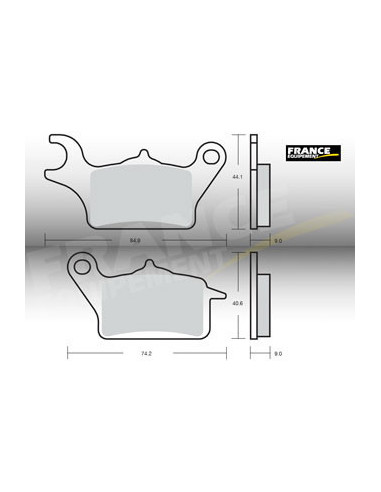Plaquettes de freins AP RACING