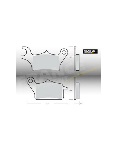 Plaquettes de freins AP RACING