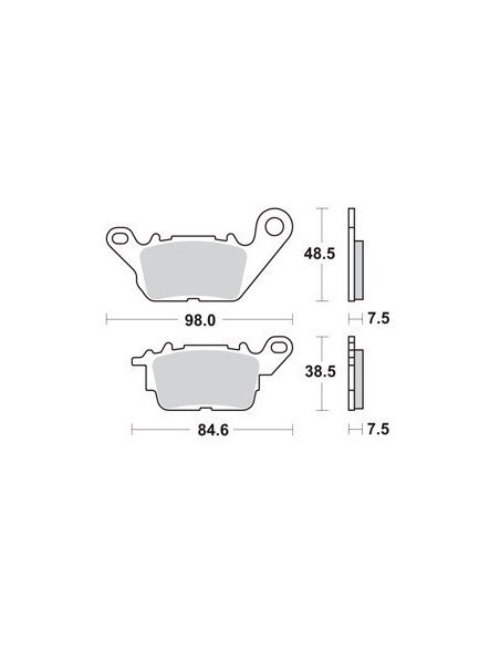 Plaquettes de freins AP RACING