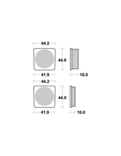 Plaquettes de freins AP RACING 2