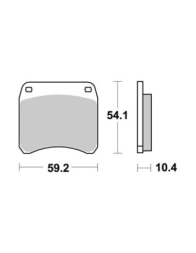 Plaquettes de freins AP RACING