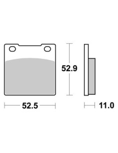 Plaquettes de freins AP RACING 2
