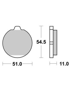 Plaquettes de freins AP RACING 2