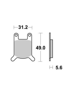 Plaquettes de freins AP RACING 2