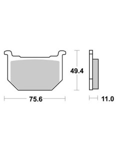 Plaquettes de freins AP RACING 2