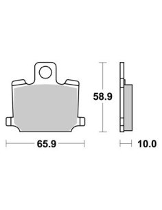 Plaquettes de freins AP RACING 2