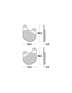Plaquettes de freins AP RACING 2